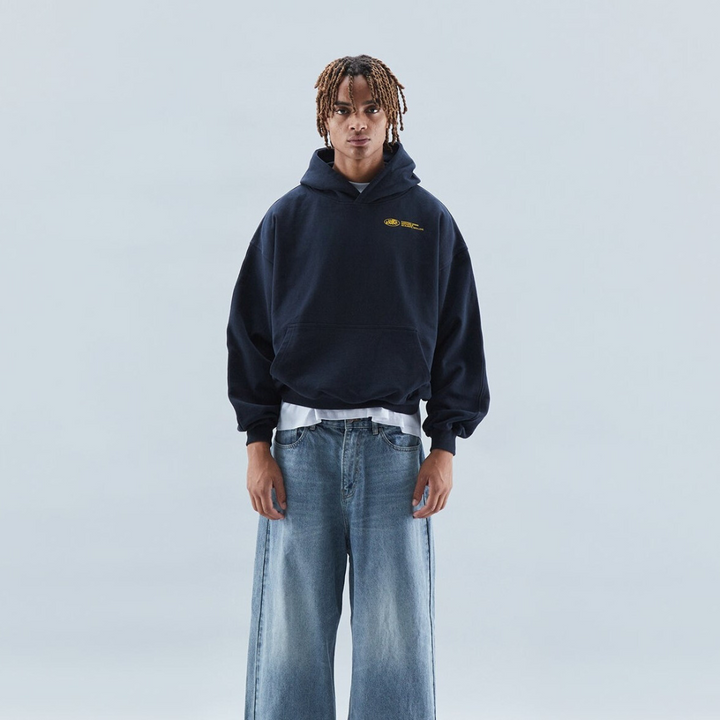 Roba | Women's Casual Oversized Text Hoodie