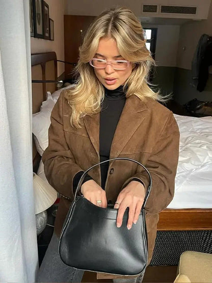 Olivia | Women's Elegant Suede Fall Jacket