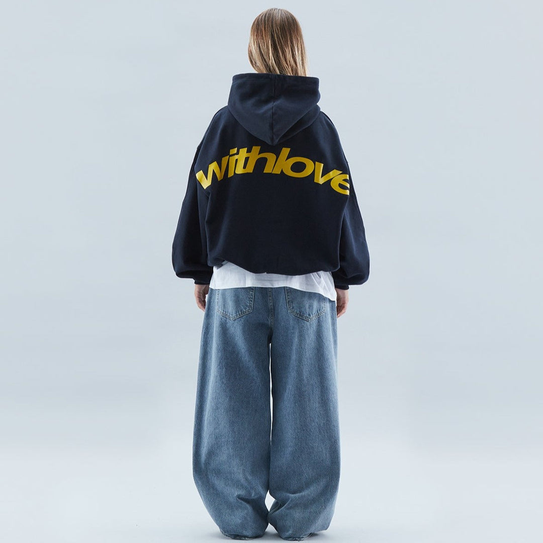 Roba | Women's Casual Oversized Text Hoodie