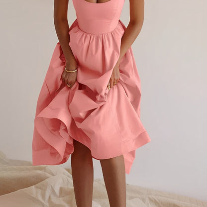 Azaria | Women’s A-Line Summer Midi Dress