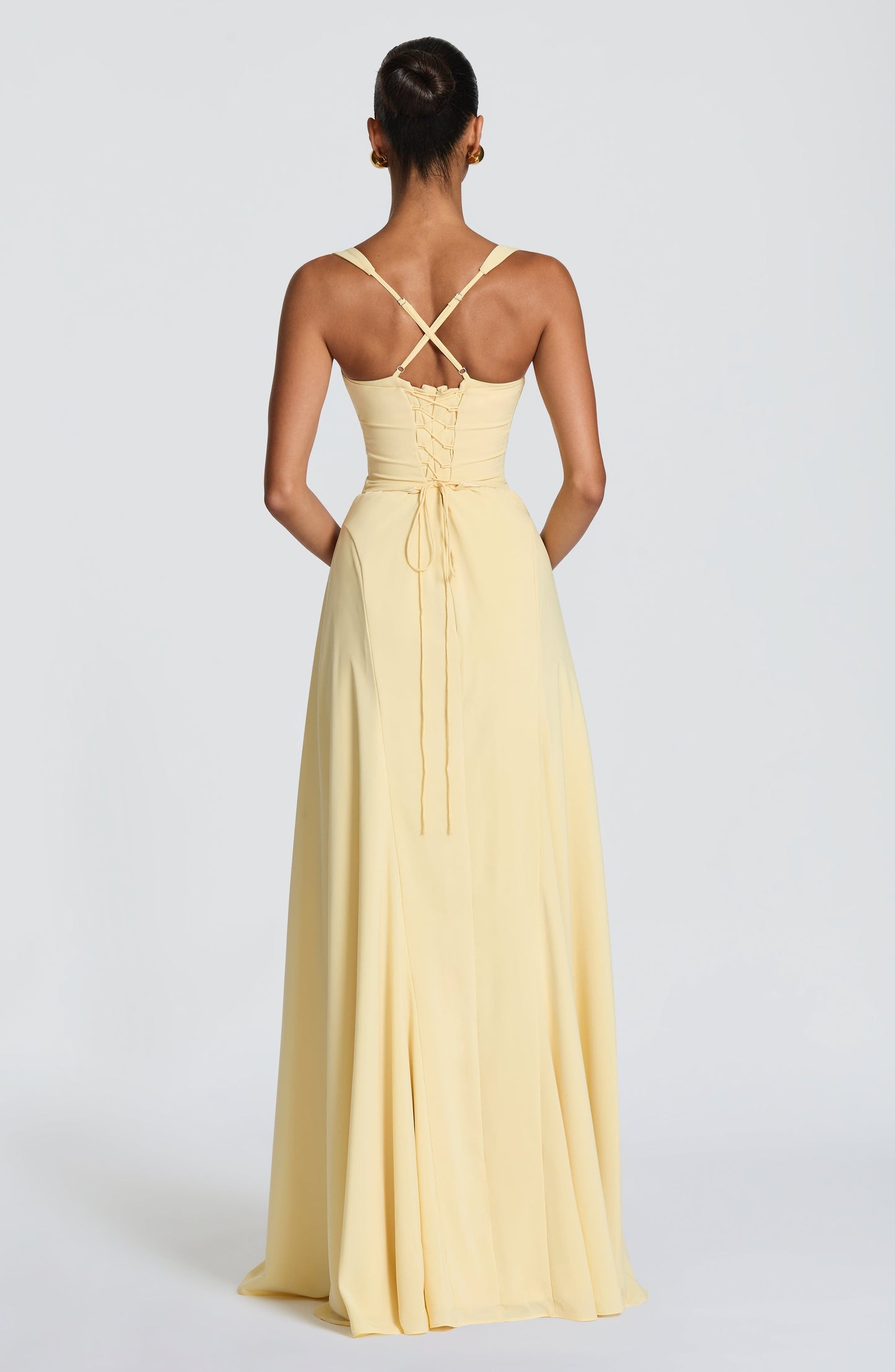 Laurel | Women's Sweetheart Wedding Guest Maxi Dress