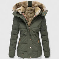 Elizabeth | Women's Winter Faux Fur Hooded Jacket