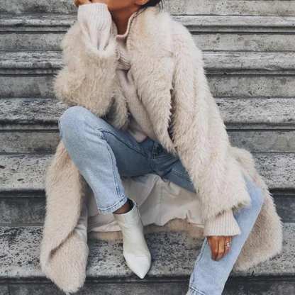 Jade | Women's Long Teddy Winter Coat