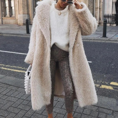 Jade | Women's Long Teddy Winter Coat