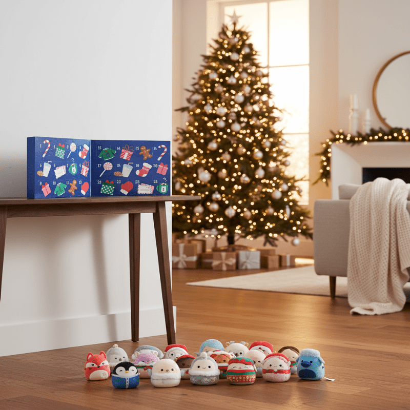 Jasmine | Children's 24-day Advent Calendar with plush minis