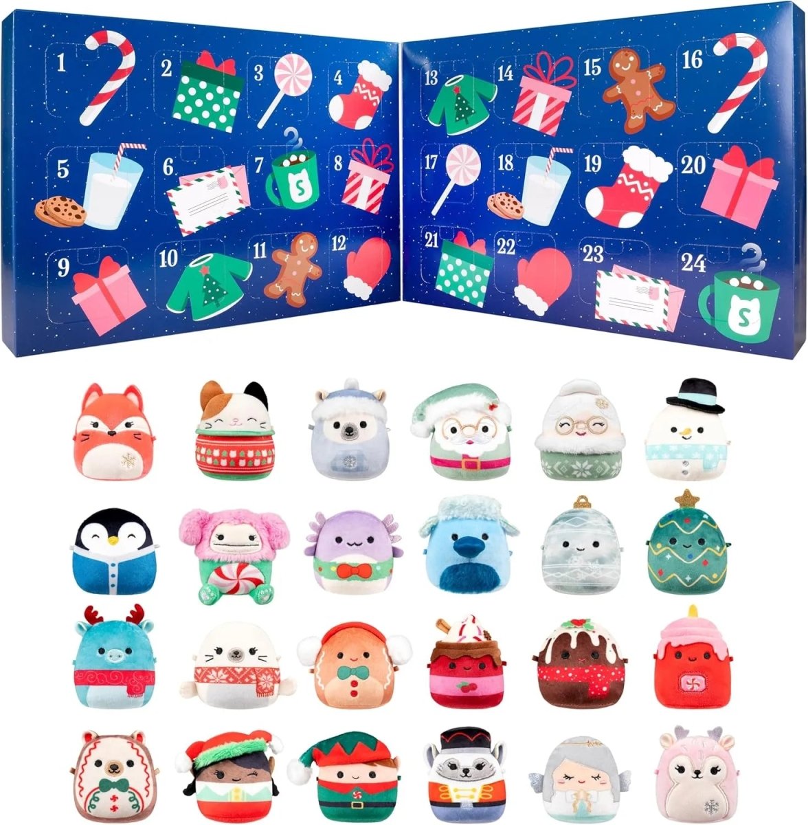 Jasmine | Children's 24-day Advent Calendar with plush minis