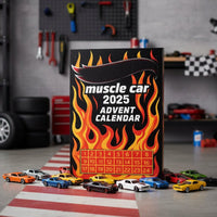 Children's Christmas Advent Calendar with toy cars