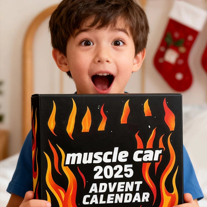 Jasper | Children's Christmas Advent Calendar with toy cars Fiery Flamed