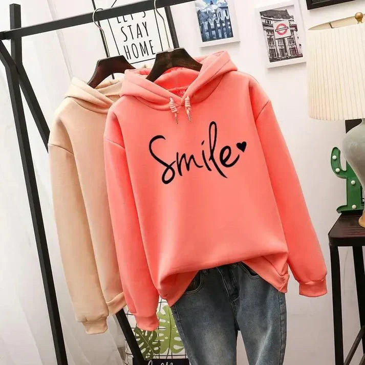 Sadie | Women’s Casual Script Print Hoodie