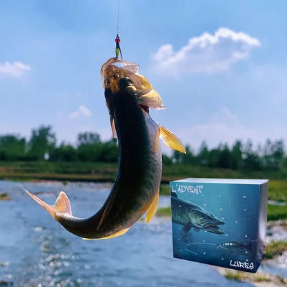 Karen | Women's Christmas 24-day Advent Calendar with fishing lures