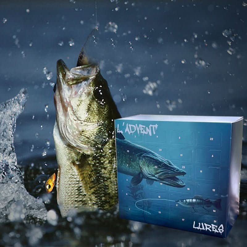 Karen | Women's Christmas 24-day Advent Calendar with fishing lures