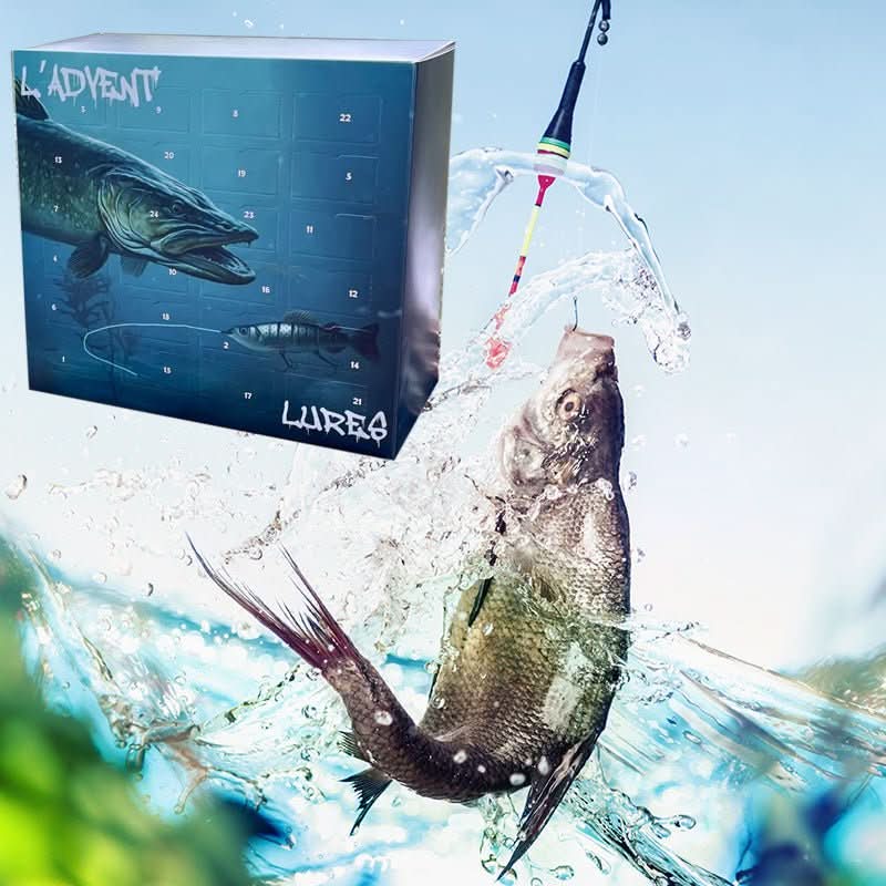 Karen | Women's Christmas 24-day Advent Calendar with fishing lures