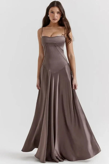 Karen | Women's Formal Corset Evening Maxi Dress