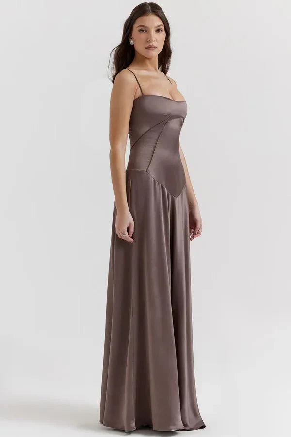 Karen | Women's Formal Corset Evening Maxi Dress