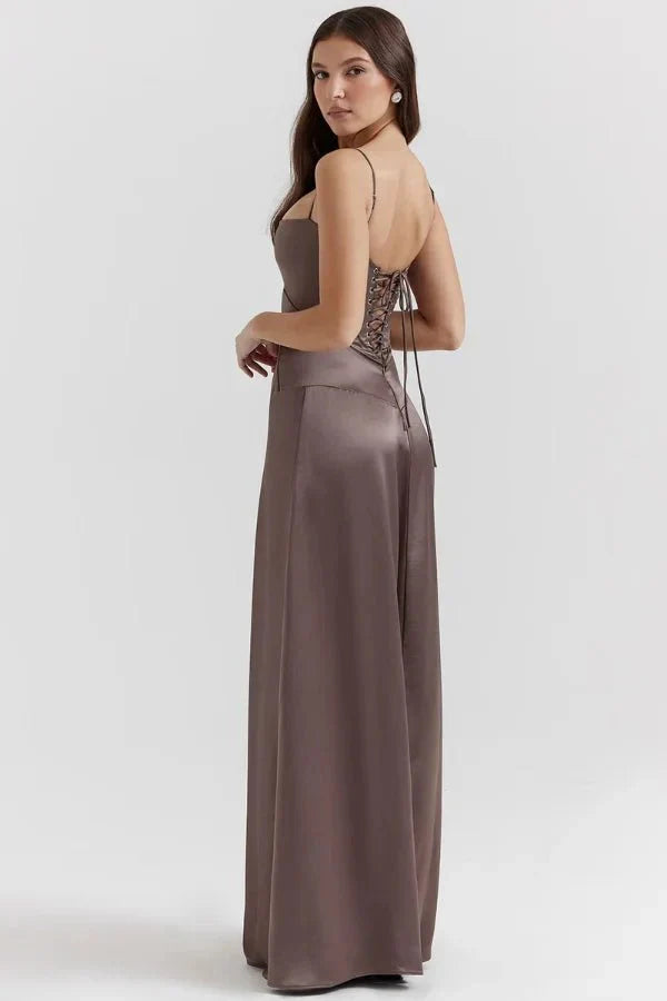 Karen | Women's Formal Corset Evening Maxi Dress