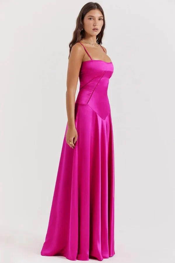 Karen | Women's Formal Corset Evening Maxi Dress