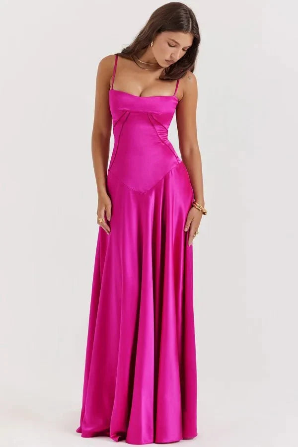 Karen | Women's Formal Corset Evening Maxi Dress