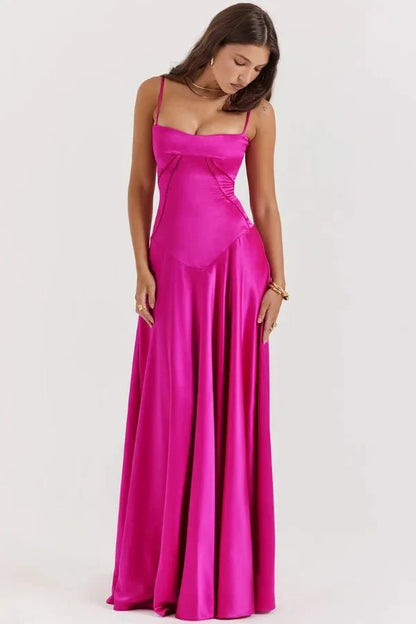 Karen | Women's Formal Corset Evening Maxi Dress