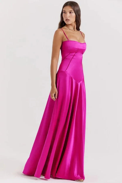 Karen | Women's Formal Corset Evening Maxi Dress