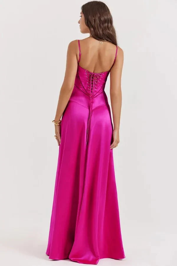 Karen | Women's Formal Corset Evening Maxi Dress