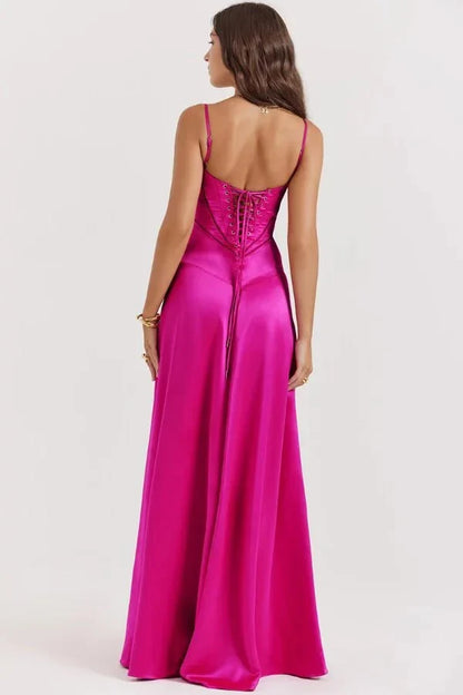 Karen | Women's Formal Corset Evening Maxi Dress