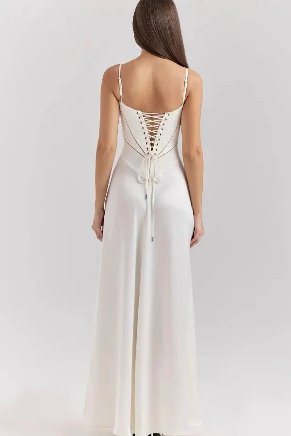 Karen | Women's Formal Corset Evening Maxi Dress
