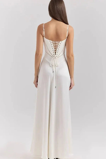 Karen | Women's Formal Corset Evening Maxi Dress