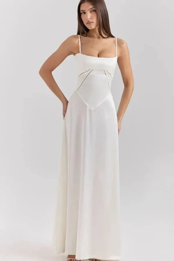 Karen | Women's Formal Corset Evening Maxi Dress