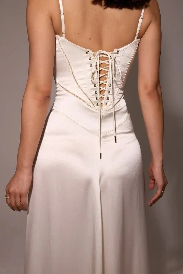 Karen | Women's Formal Corset Evening Maxi Dress