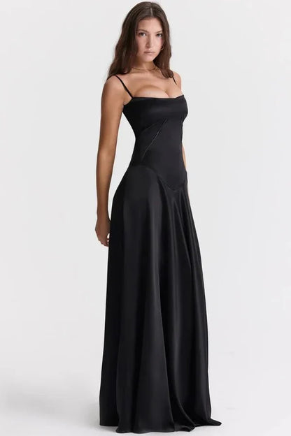 Karen | Women's Formal Corset Evening Maxi Dress