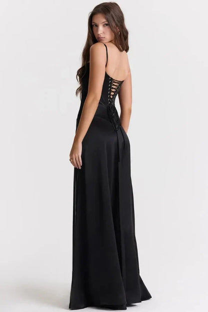 Karen | Women's Formal Corset Evening Maxi Dress