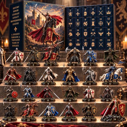 Knight Advent Calendar Collectible Set