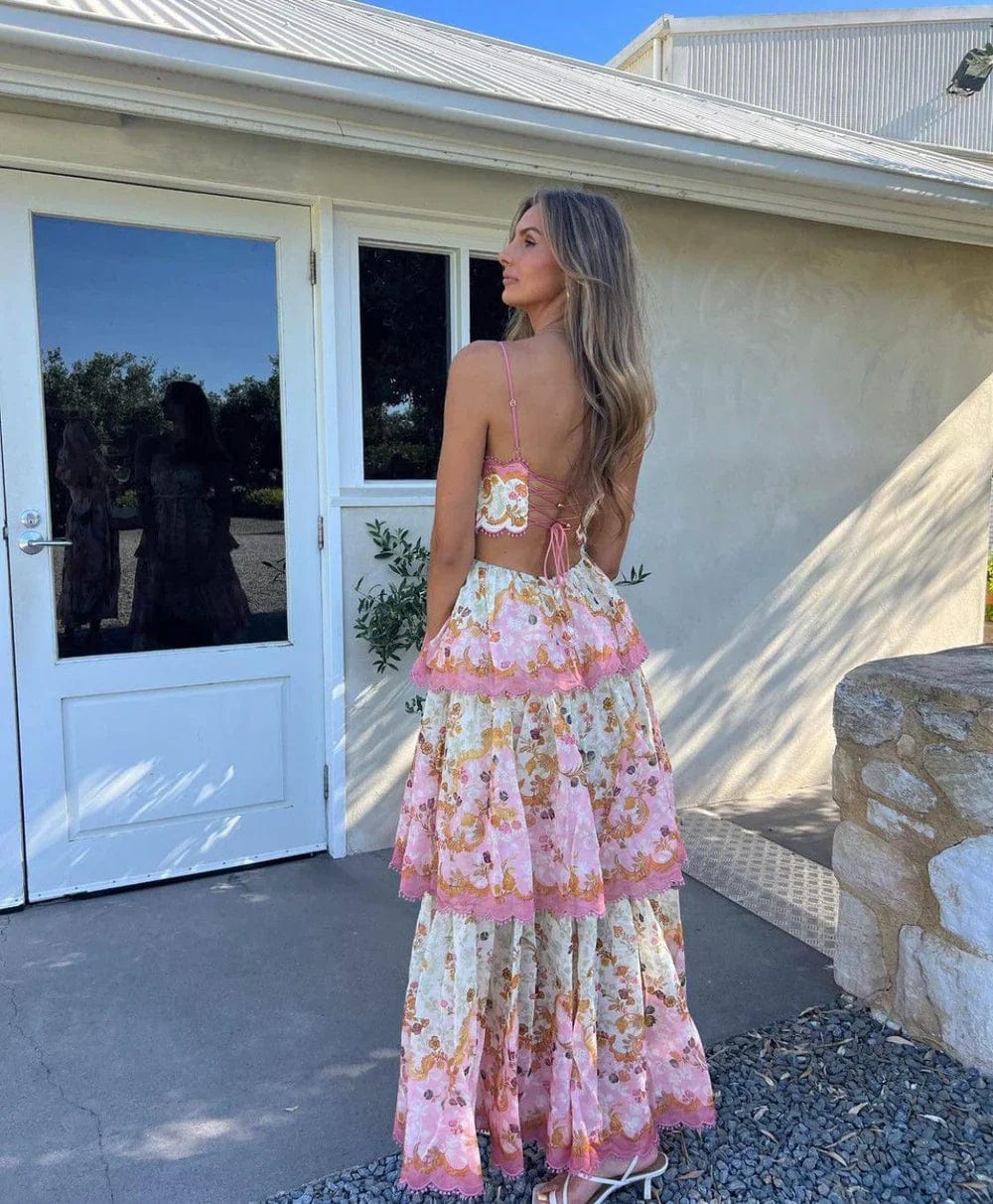 Amanda | Women's Elegant Tiered Summer Dress