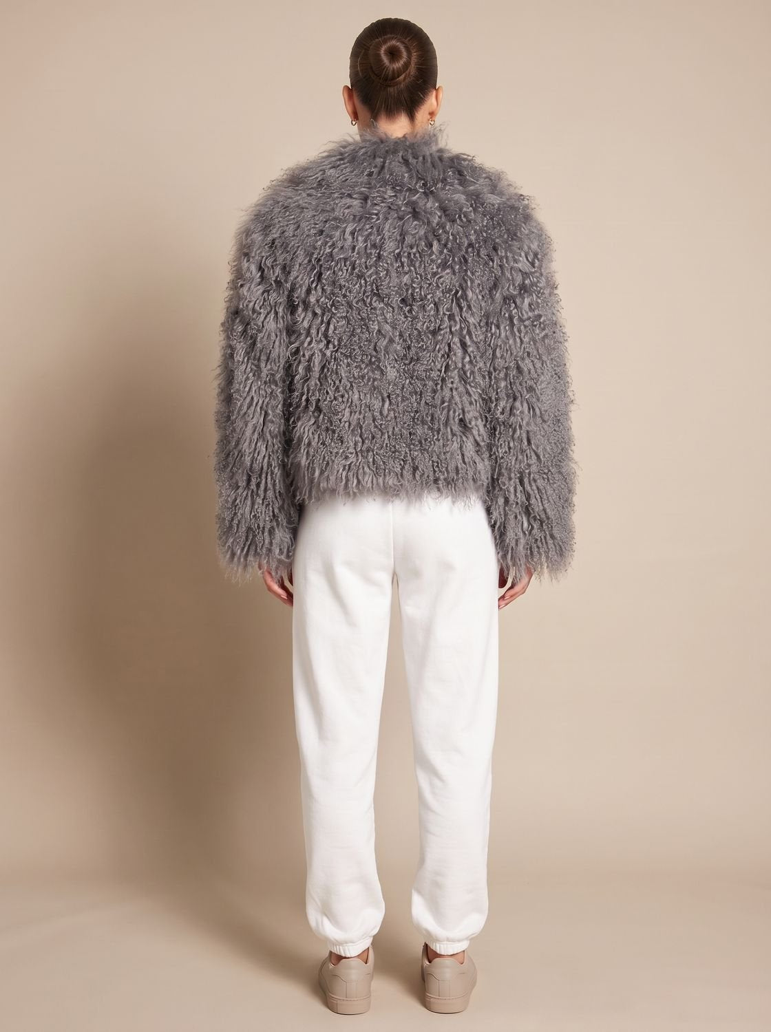 Leah | Women's Black Oversized Faux Fur Winter Coat