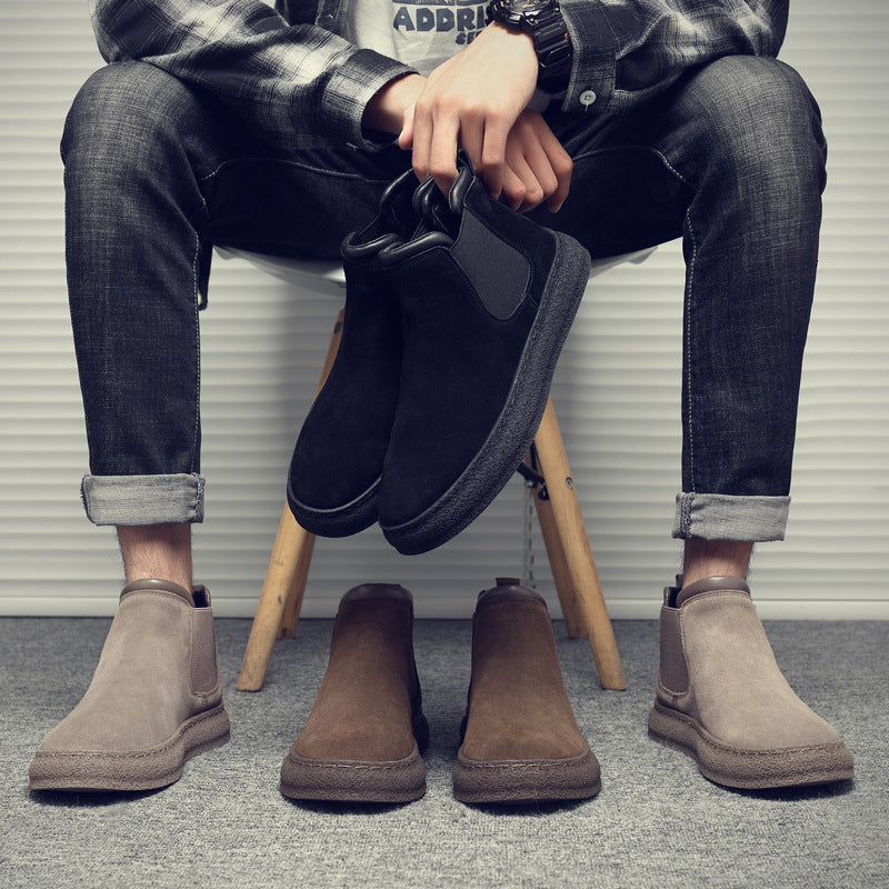 Lexi | Women's Casual Classis Suede Chelsea Boots