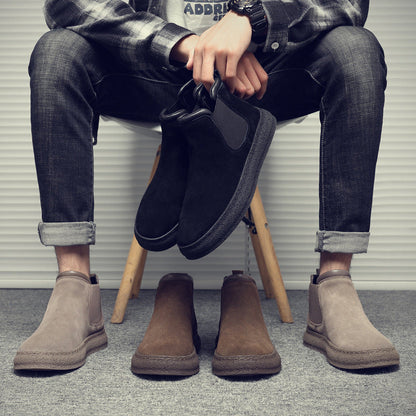 Lexi | Women's Casual Classis Suede Chelsea Boots