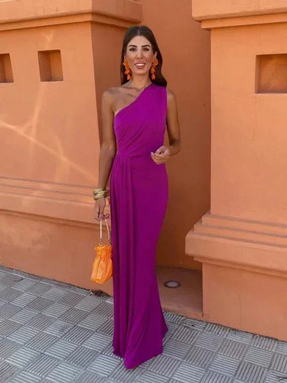 Jessica | Women’s Elegant Draped Wedding Guest Dress