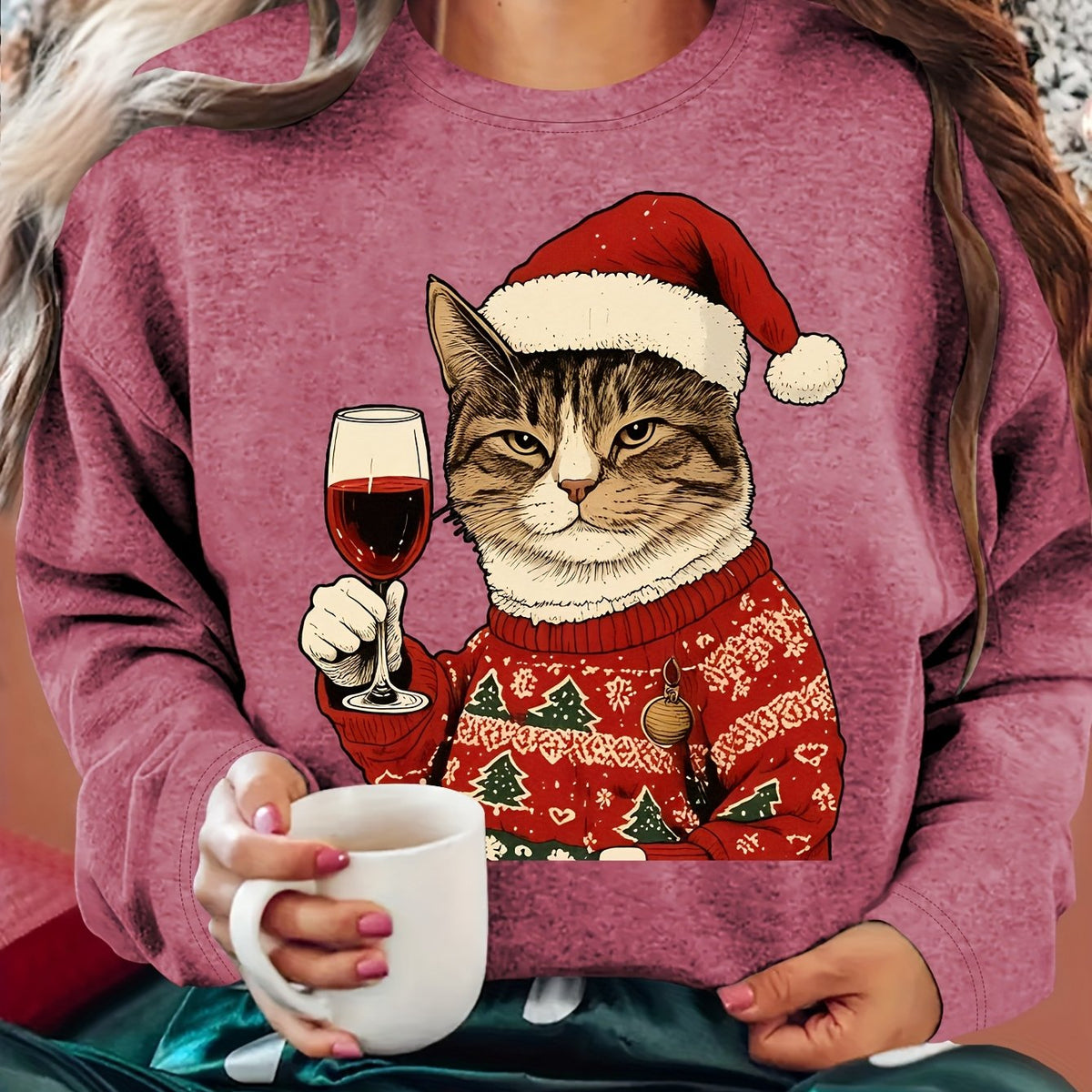 Lisa | Women's Graphic Ugly Christmas Jumper
