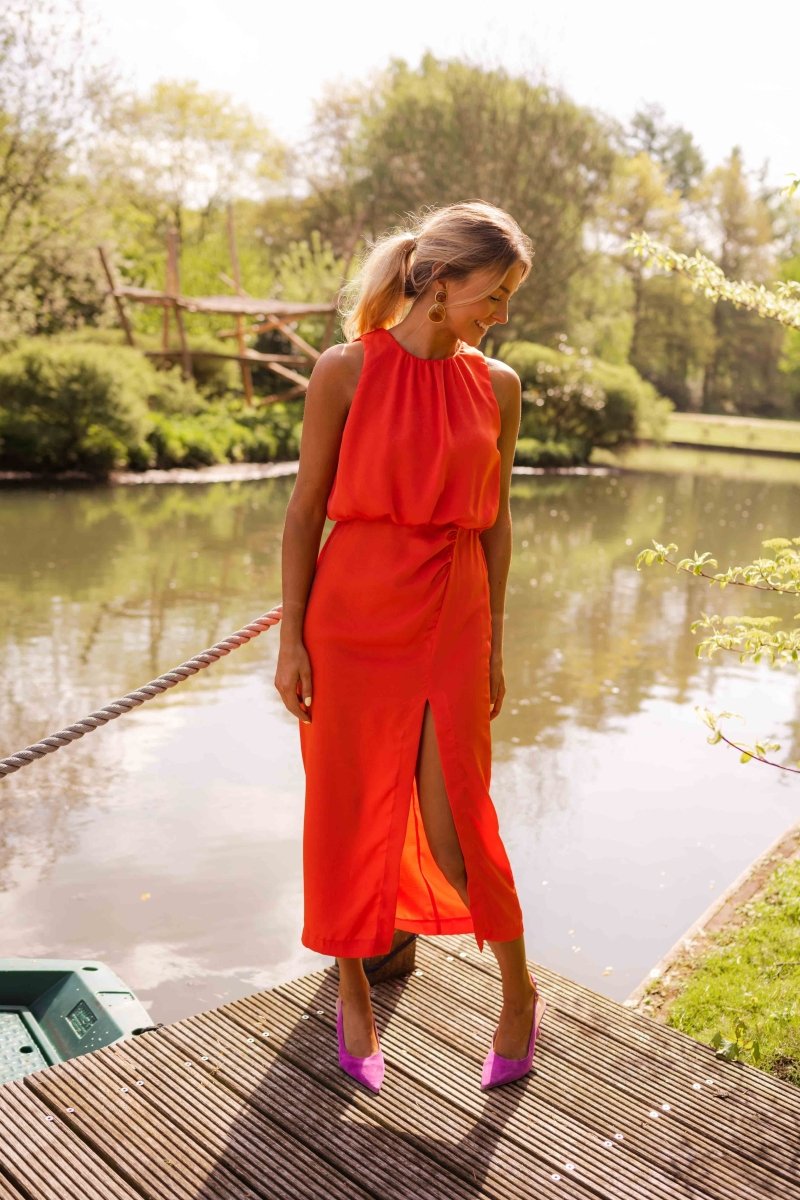 Enya | Women's Elegant Sleeveless Summer Dress