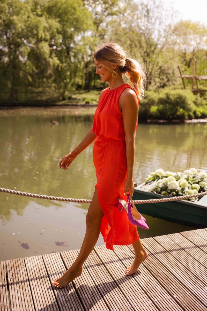 Enya | Women's Elegant Sleeveless Summer Dress