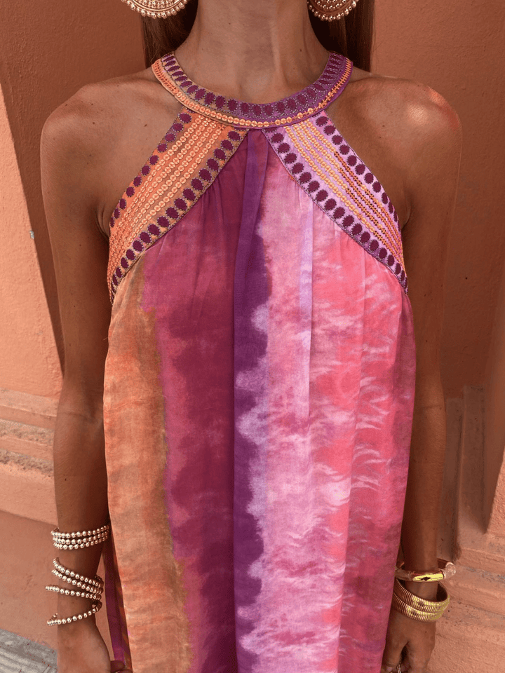 Ava | Women’s Halter Neck Wedding Guest Dress