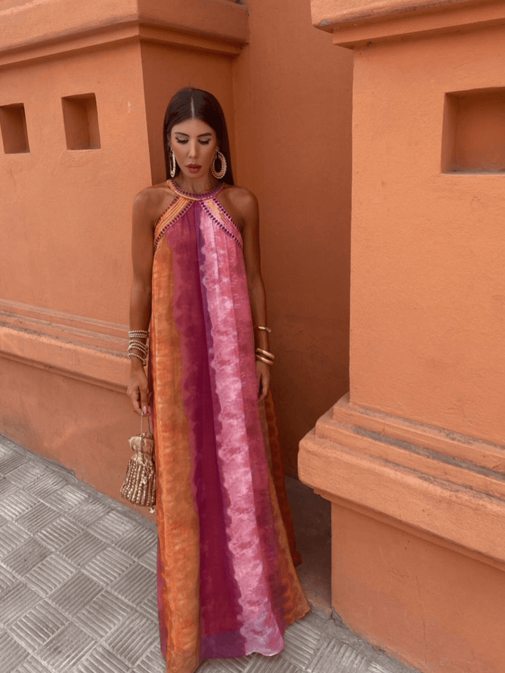 Ava | Women’s Halter Neck Wedding Guest Dress