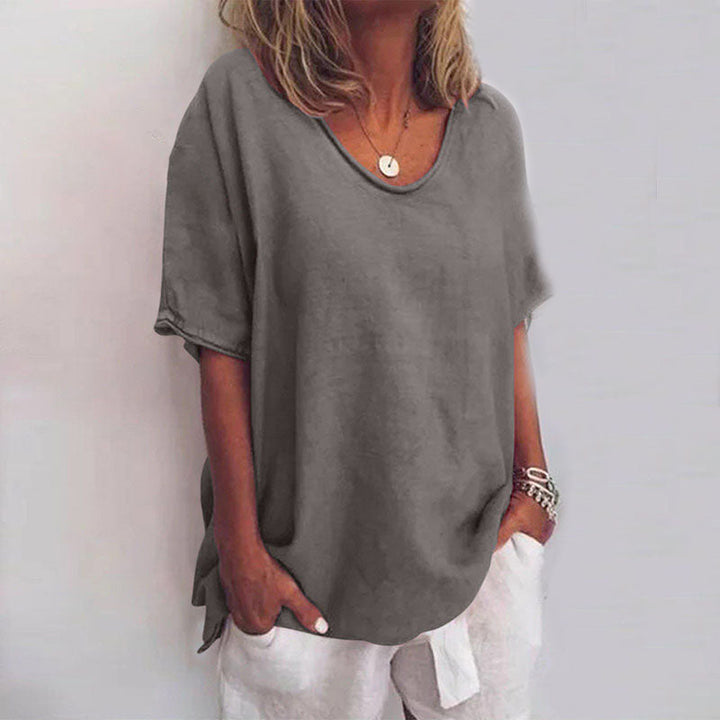 Athena | Women's Classic Short Sleeve Oversized Top