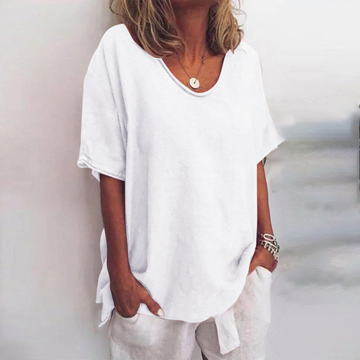 Athena | Women's Classic Short Sleeve Oversized Top