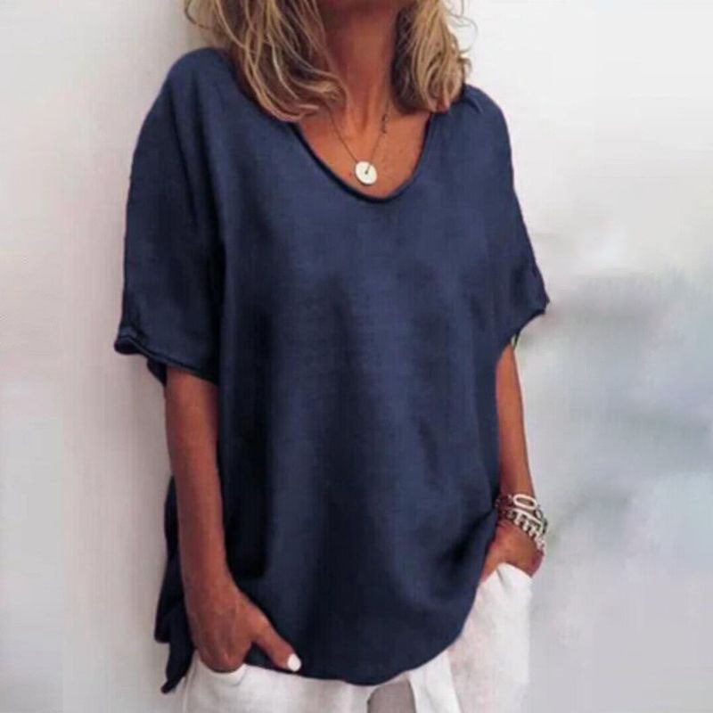 Athena | Women's Classic Short Sleeve Oversized Top