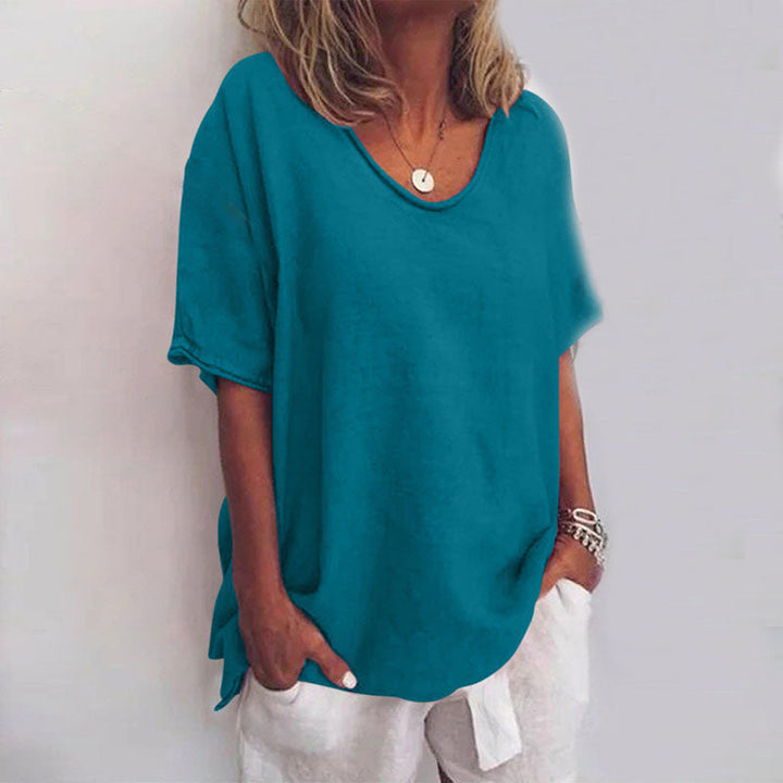 Athena | Women's Classic Short Sleeve Oversized Top