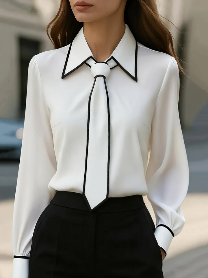 Reese | Women’s Shirt Collar Tie Blouse