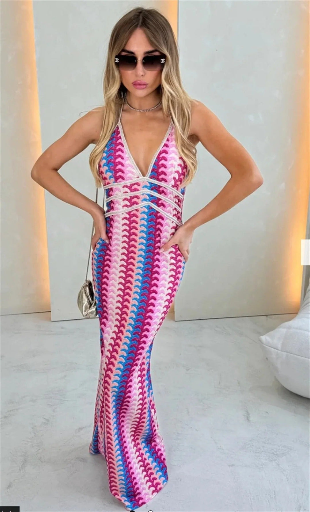 Mia | Women’s V-Neck Boho Summer Dress