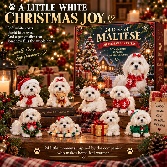 Maltese Advent Calendar with 24 Collectible Figurines