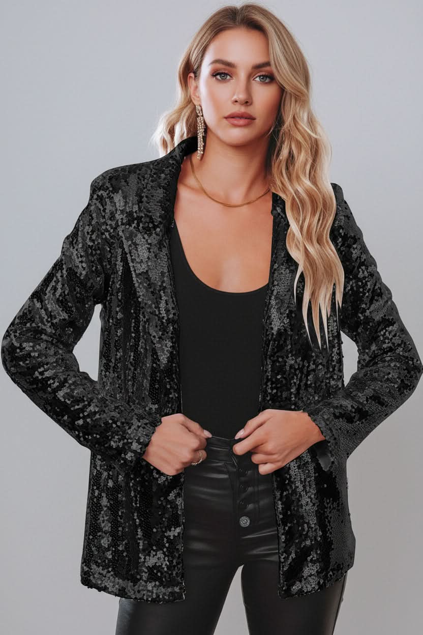 Margaret | Women's Glamorous Sequin Party Blazer